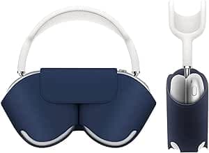 Smart Case, Protective Cover with Automatic Sleep Function for Headphones, Durable Travel Case Compatible with AirPods Max, Anti-Scratch and Anti-Dust Design for Maximum Protection