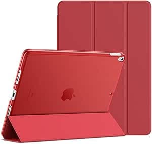 JETech Case for iPad Air 3 (10.5-inch 2019, 3rd Generation) and iPad Pro 10.5, Auto Wake/Sleep (Red)