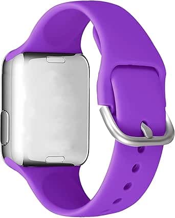 Next Store Compatible with i Watch Series 1/2/3/4/5/6/7/8/9/10 Ultra/Ultra2/SE Size 42/44/45/49,Waterproof Silicone Variety This shockproof replacement wristband