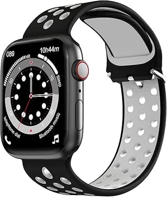 Compatible Apple watch band strap,Silicone sports band is soft, breathable, waterproof, cold resistant, for iWatch ultra2 ultra Series10/9/8/7/6/SE/5/4/3/2/1