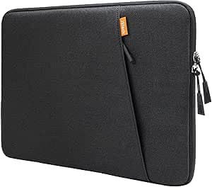 JETech Laptop Sleeve for 13-14Inch MacBook Neo (A18 Pro), MacBook Air/Pro (M1-M5) 2020-2026, 13-13.6 Inch Notebook, Waterproof Shock Resistant Bag Case with Accessory Pocket (Black)
